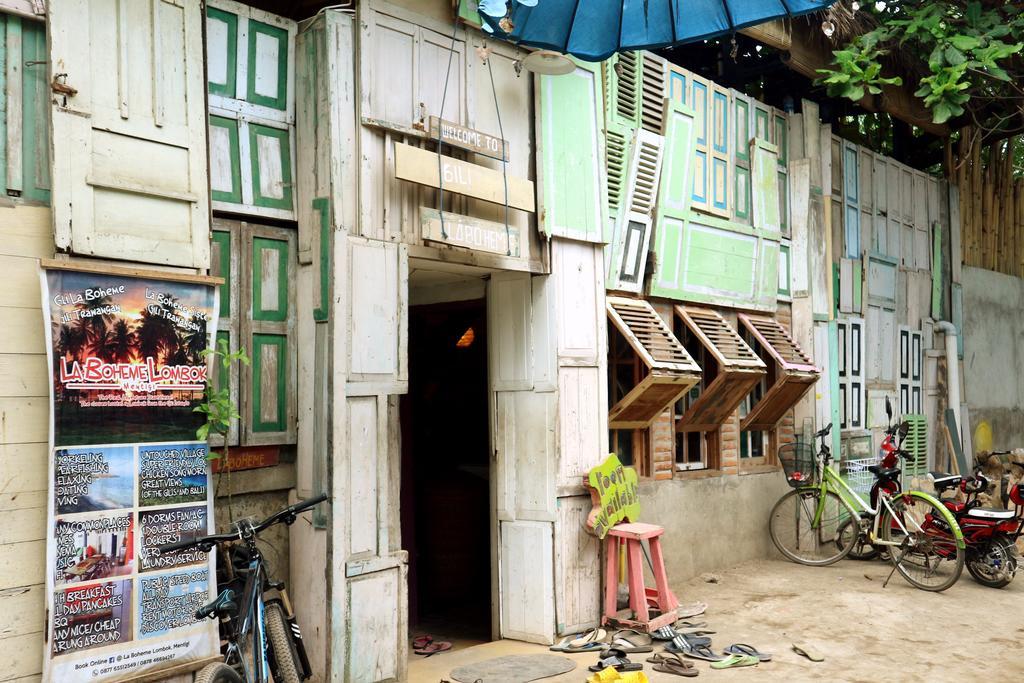 Hostel Gili La Boheme Gili Trawangan Exterior foto