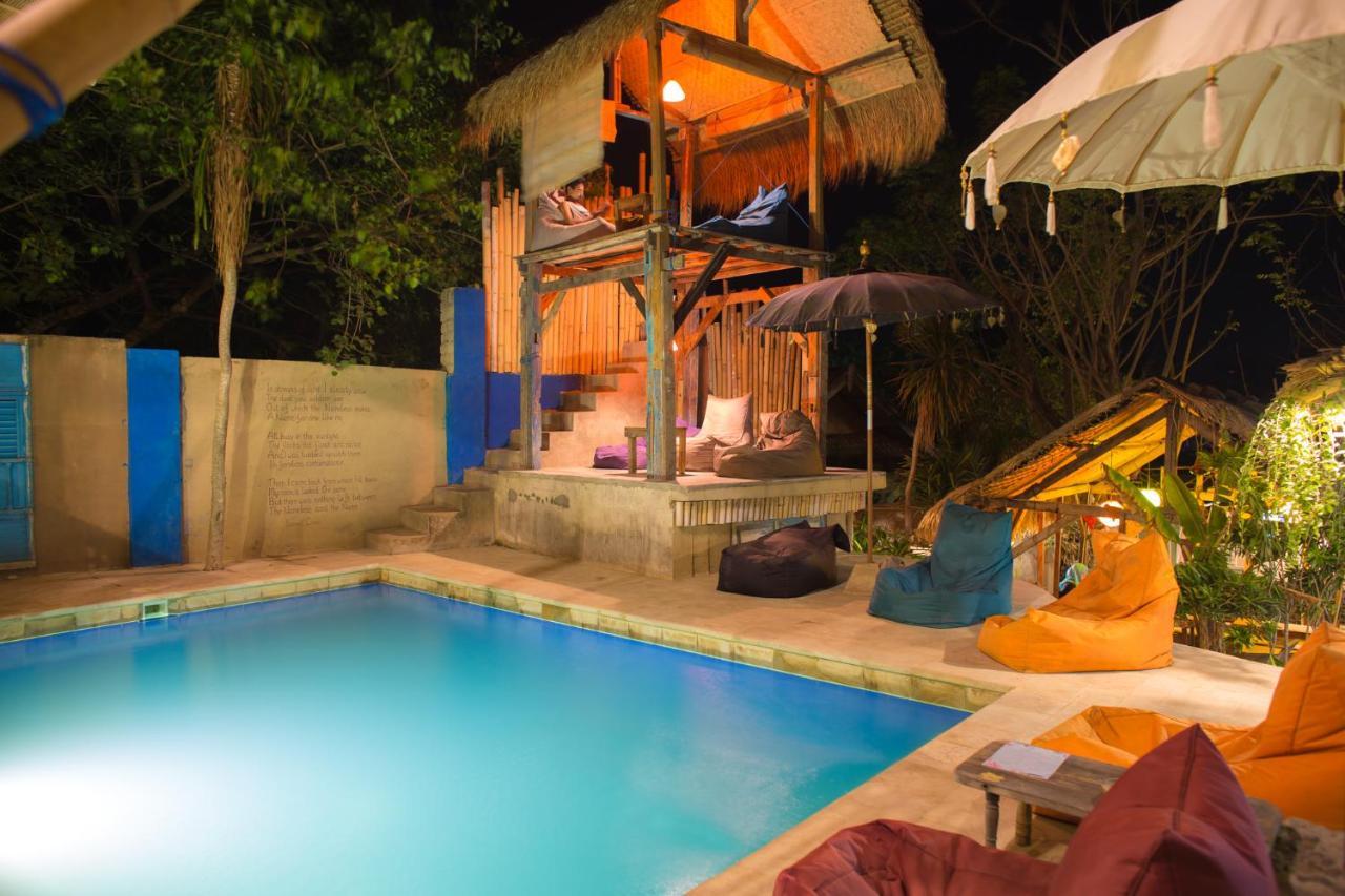 Hostel Gili La Boheme Gili Trawangan Exterior foto